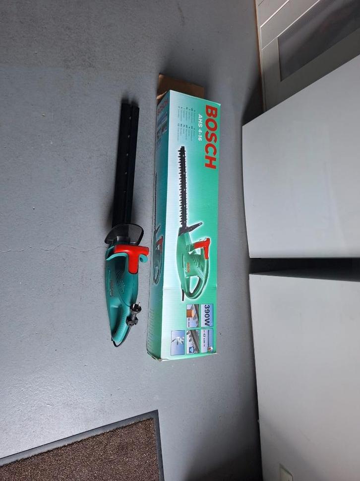 Bosch AHS 4-16 elektrische heggenschaar, Tuin en Terras, Heggenscharen, Zo goed als nieuw, Elektrisch, Ophalen