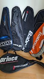 Tennistas voor 1-2 rackets + 2 rackets, Sport en Fitness, Tennis, Ophalen, Gebruikt, Tas, Overige merken