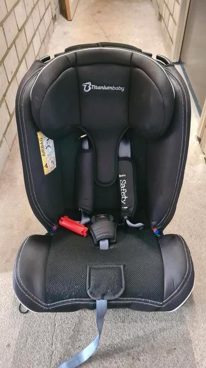 Titanium autostoel iSafety! in nette staat, Kinderen en Baby's, Autostoeltjes, Zo goed als nieuw, Overige merken, 9 t/m 18 kg