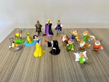 Complete Collectie Albert Heijn Sneeuwwitje Figuurtjes beschikbaar voor biedingen