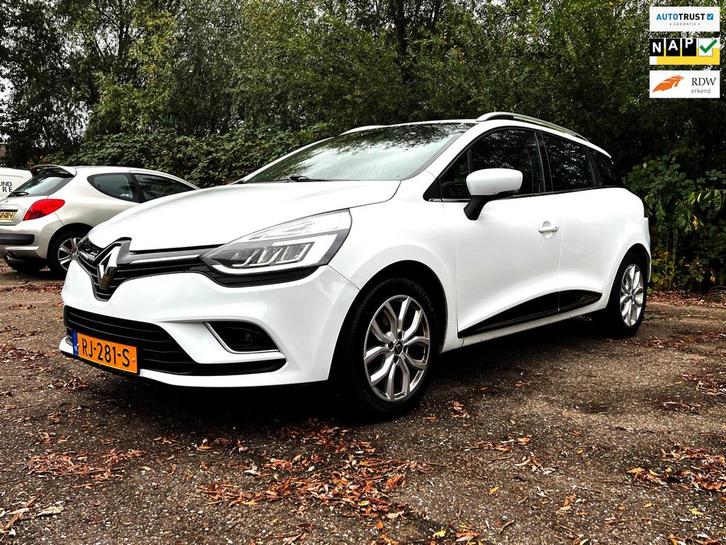 Renault Clio Estate 0.9 TCe Intens PDC_Airco_Cruise_Dealer o, Auto's, Renault, Bedrijf, Te koop, Clio, ABS, Airbags, Airconditioning