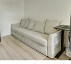 Slaapbank IKEA HOLMSUND 3-zits slaapbank, Ophalen, Beige, Tweepersoons, Zo goed als nieuw