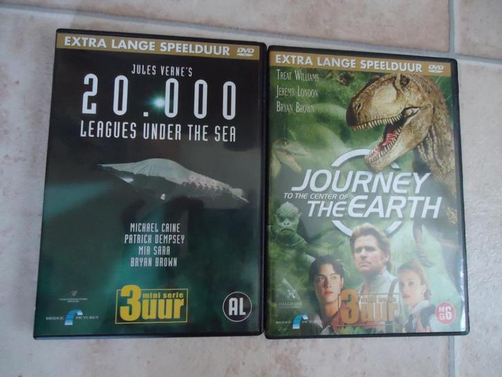 avontuur - miniseries - Jules Verne's boekverfilmingen, Cd's en Dvd's, Dvd's | Avontuur, Gebruikt, Vanaf 12 jaar, Ophalen of Verzenden