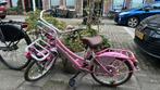 Roze Popal meisjes fiets 20 inch met voorrekje, Ophalen, Gebruikt, Handrem, Popal