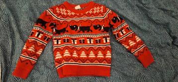 Kersttrui HEMA Kids - Maat 110/116 beschikbaar voor biedingen