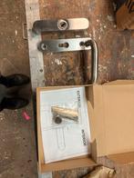 Kruk garnituur RVS, Doe-het-zelf en Verbouw, Hang- en Sluitwerk, Ophalen of Verzenden, Nieuw, Rvs, Klink of Kruk