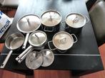 Rvs pannen Ikea 365+, Huis en Inrichting, Keuken | Potten en Pannen, Ophalen, Gebruikt, Rvs, Pannenset
