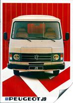 Folder Peugeot J9 1983, Ophalen of Verzenden, Gelezen, Peugeot