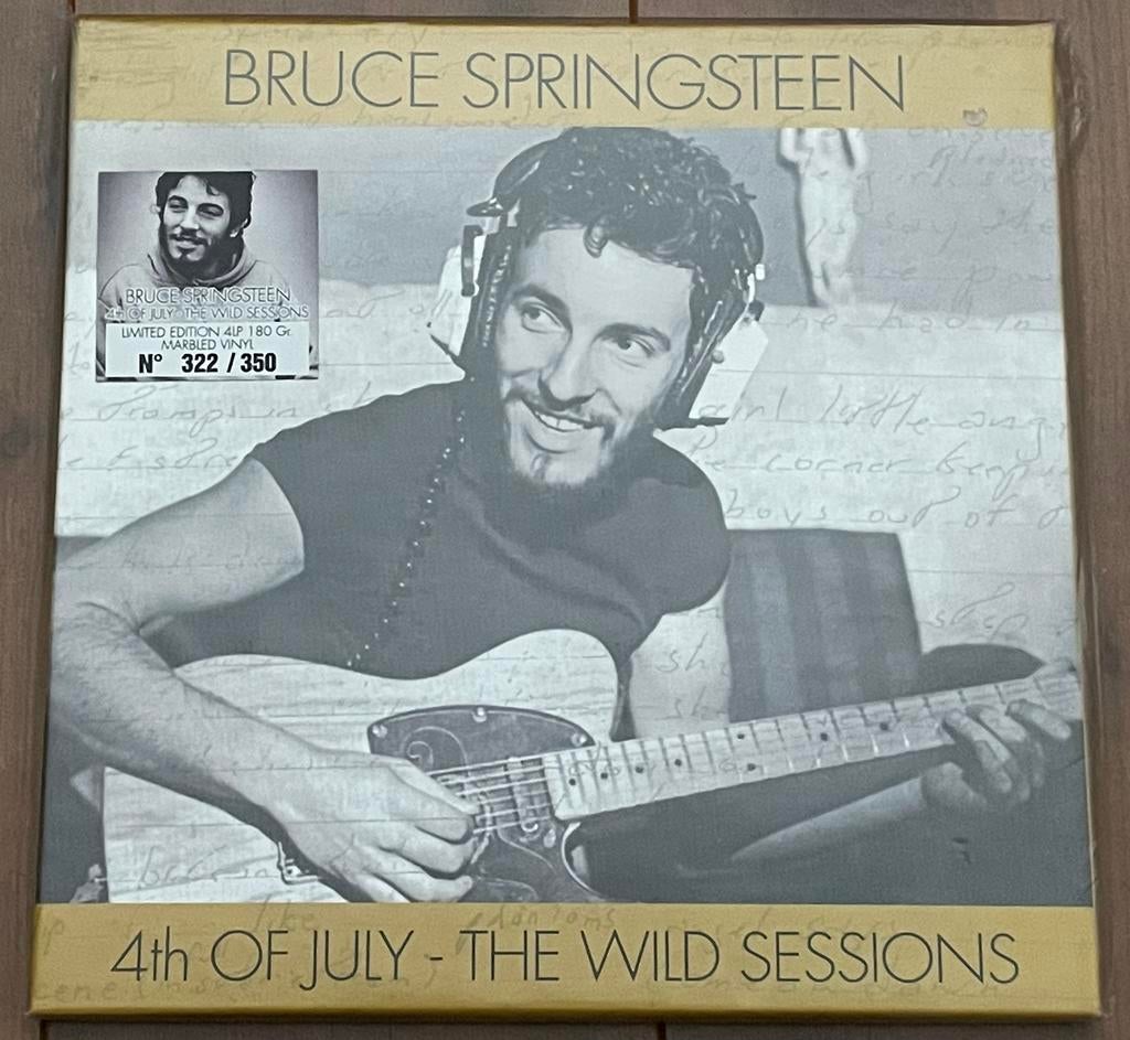 Bruce Springsteen - 4th Of July - The Wild Sessions 4lp, ltd, Cd's en Dvd's, Vinyl | Rock, Nieuw in verpakking, Poprock, 12 inch