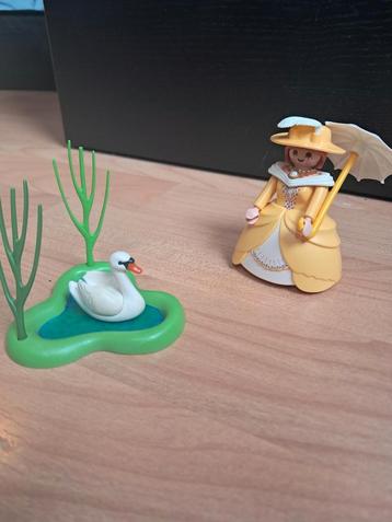 Playmobil vrouw met zwaan beschikbaar voor biedingen