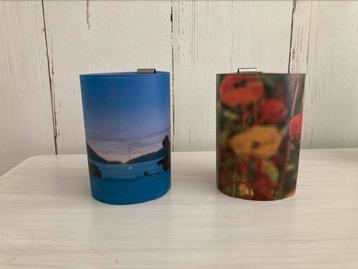 Twee windlichtjes Deens design Pernille Vea beschikbaar voor biedingen