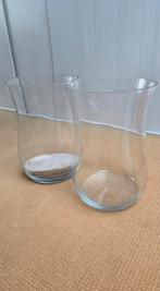 Twee mooie grote vazen !!!, Ophalen, Overige kleuren, 50 tot 75 cm, Glas