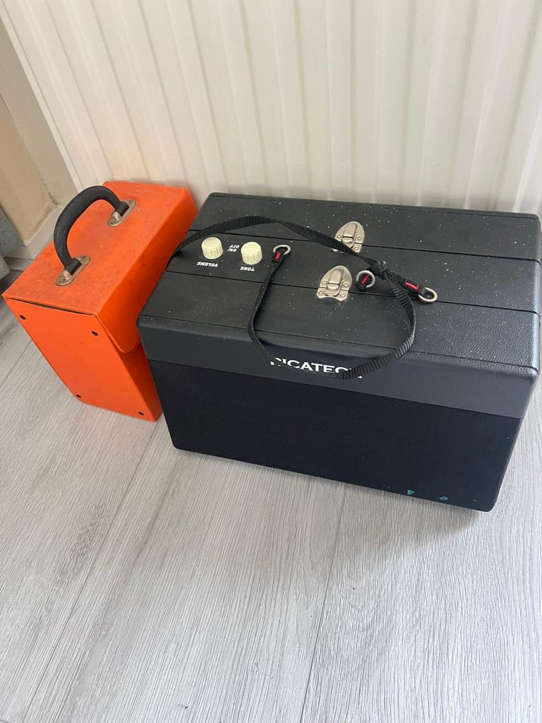 Vintage Platenspeler - Draagbaar, Muziek en Instrumenten, Overige Muziek en Instrumenten, Ophalen, Gebruikt