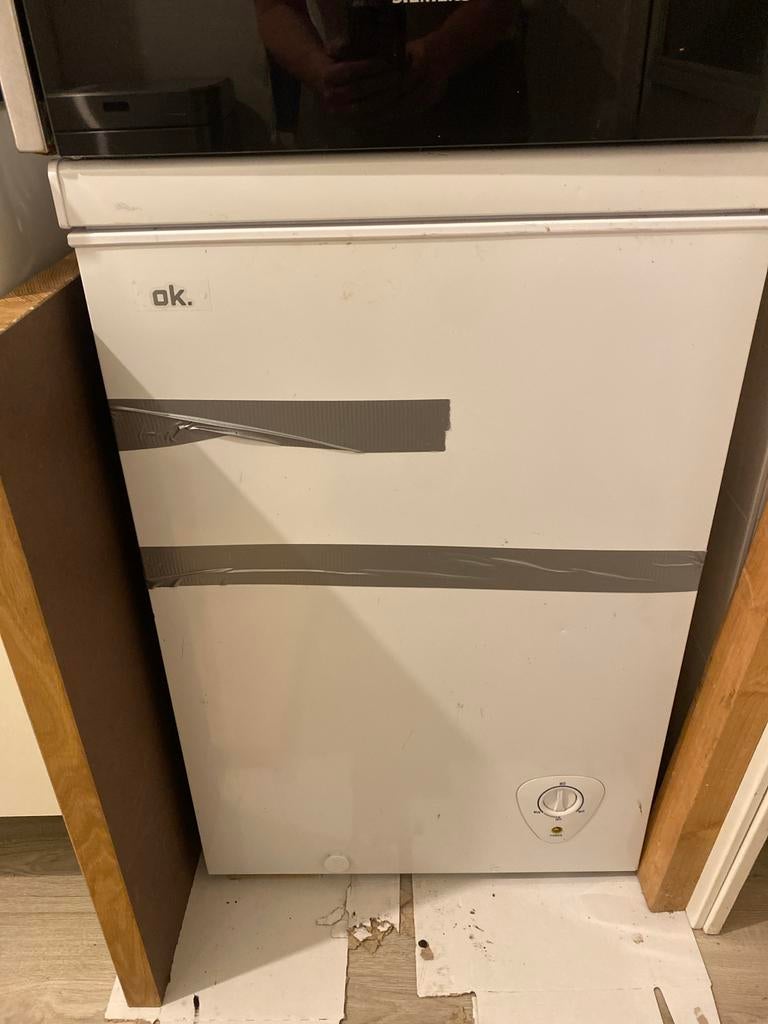 OK Tafelmodel Vrieskist Bovenlader - Compact en Handig, Witgoed en Apparatuur, Vriezers en Diepvrieskisten, Ophalen, Vrieskist