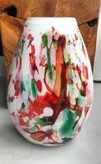 Fidrio organic mixed colors vaas, Huis en Inrichting, Woonaccessoires | Vazen, Overige kleuren, Nieuw, Ophalen of Verzenden, Glas