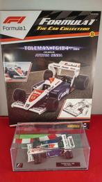 F1 Car Collection - Toleman TG184 -1984 - Ayrton Senna 1:43, Overige merken, Ophalen of Verzenden, Zo goed als nieuw, Auto