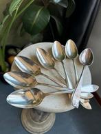 7 vintage antique L GERO 90 G-Z spoon set, Antiek en Kunst, Antiek | Goud en Zilver, Verzenden
