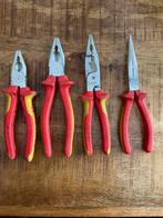 4 Knipex tangen 1000v, Ophalen of Verzenden, Zo goed als nieuw