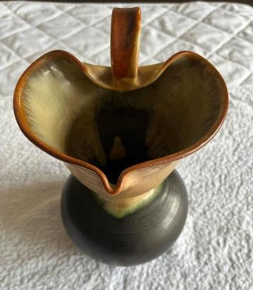 Vintage Keramische Kan met Craquelé Effect - Decoratief Stuk beschikbaar voor biedingen