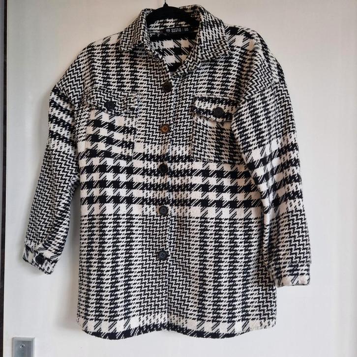 Guts&Gusto Zwart Wit Vest S/M, Kleding | Dames, Truien en Vesten, Zo goed als nieuw, Maat 38/40 (M), Zwart, Ophalen of Verzenden