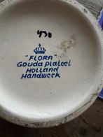 Gouda Plateel Flora Vaas met Deksel, Antiek en Kunst, Antiek | Keramiek en Aardewerk, Ophalen