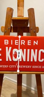 Emaille bord De Koninck Antwerpen - Origineel!, Ophalen of Verzenden, Nieuw, Reclamebord