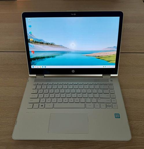 HP Pavilion x360 Convertible laptop, Computers en Software, Windows Laptops, Refurbished, 14 inch, SSD, 2 tot 3 Ghz, 16 GB, Qwerty