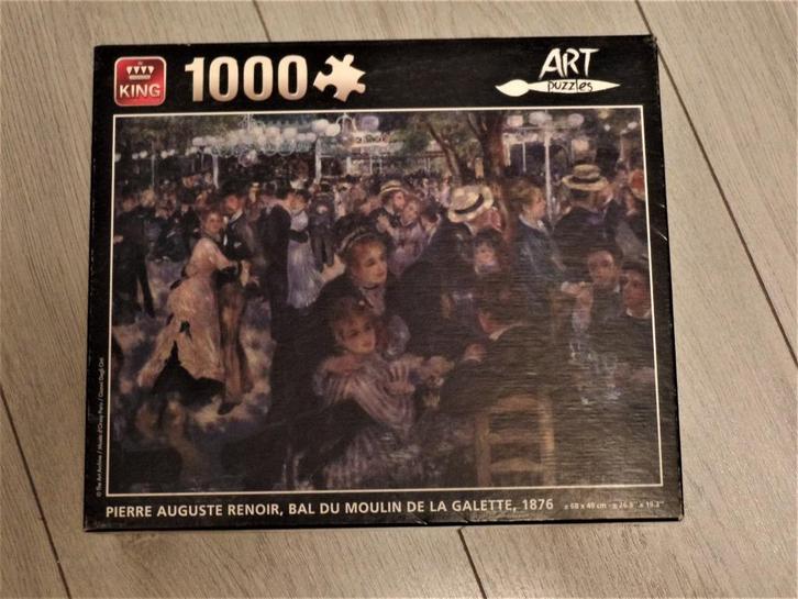 puzzel Renoir Bal du Moulin de La Galette 1000 stukjes, Hobby en Vrije tijd, Denksport en Puzzels, Zo goed als nieuw, Legpuzzel