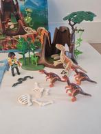 Playmobil T-rex, brachiosaurus, deinonychus, dimetrodon, spi, Ophalen of Verzenden, Gebruikt