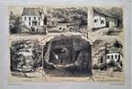 Valkenburg - Geulem - Houthem - Meerssen. Litho uit ca. 1880, Ophalen of Verzenden