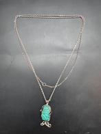 Ketting met steen hanger, Met hanger, Ophalen of Verzenden, Zo goed als nieuw, Steen of Mineraal