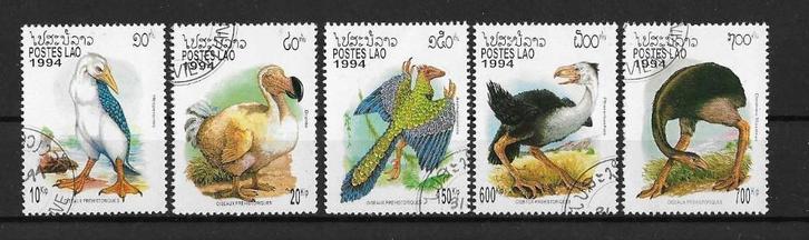 Laos Michel 1390-1394 gestempeld, Postzegels en Munten, Postzegels | Azië, Gestempeld, Zuidoost-Azië, Ophalen of Verzenden