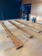 Gelakte Douglas houten schaaldelen, Doe-het-zelf en Verbouw, Hout en Planken, Ophalen, Gebruikt, Plank, Overige houtsoorten