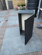 Gratis een zwarte houten kast, Ophalen of Verzenden, Gebruikt, Doos, Minder dan 35 cm