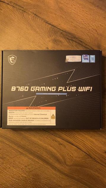 *NIEUW* MSI B760 Gaming Plus WiFi moederbord beschikbaar voor biedingen