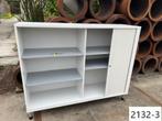 2132. Kast / Schuifkast / Archiefkast / kantoorinrichting /, Ophalen, Gebruikt, 25 tot 50 cm, 150 tot 200 cm