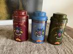 Vintage set kleine blikjes Jackson of Piccadilly, Verzamelen, Ophalen of Verzenden, Gebruikt, Thee, Overige merken