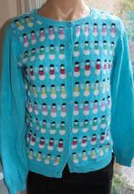 Vestje met sneeuwmannetjes design - maat S, Ophalen of Verzenden, Zo goed als nieuw, Maat 38/40 (M), Overige kleuren