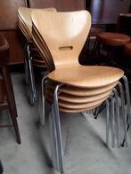 stoelen 11x, Huis en Inrichting, Ophalen, Gebruikt, Bruin, Vijf, Zes of meer stoelen