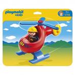 playmobil 123 brandweerhelikopter 6789, Ophalen, Gebruikt, Complete set