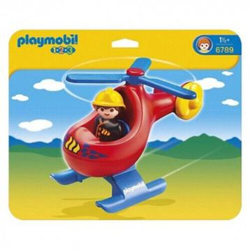 playmobil 123 brandweerhelikopter 6789 beschikbaar voor biedingen