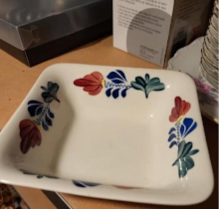 Servies boerenbont 3 delen, Huis en Inrichting, Keuken | Servies, Zo goed als nieuw, Overige typen, Boerenbont, Aardewerk, Ophalen of Verzenden