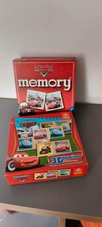 2 spellen van Cars - Memory en Domino, Ophalen of Verzenden, Zo goed als nieuw
