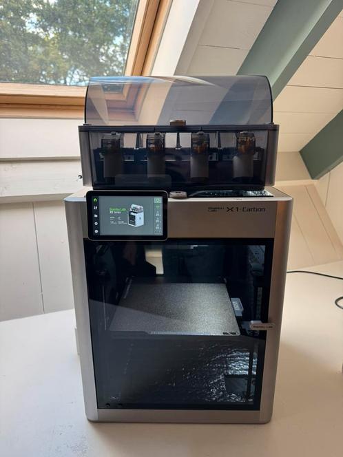 Bambu Lab X1 Carbon + AMS | Veel extra’s, Computers en Software, 3D Printers, Gebruikt, Ingebouwde Wi-Fi, Ophalen