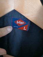 Lee Cooper Zwart Heren Overhemd Maat L, Verzenden, Zwart, Zo goed als nieuw, Halswijdte 41/42 (L)