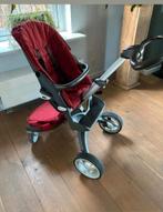 Stokke xplory kinderwagen - Rode bekleding, Ophalen of Verzenden, Gebruikt, Kinderwagen, Verstelbare duwstang