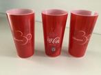 Disneyland Paris 30 jaar drinkbekers Coca Cola 3 stuks, Ophalen of Verzenden, Zo goed als nieuw, Servies