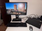 Complete Dell setup;Laptop,scherm,docking,kb,muis,tas,2x psu, Ophalen, Met videokaart, 2 tot 3 Ghz, Intel