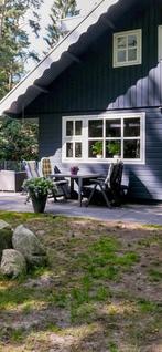 Z.g.a.n.  Aluminium tafel met glasplaat en 4 hartman stoelen, Tuin en Terras, Ophalen, Zo goed als nieuw, Aluminium