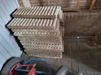 Borders, palissaden 27 stuks grijs beton., Tuin en Terras, Ophalen, Gebruikt, 25 tot 50 cm, 25 cm of meer